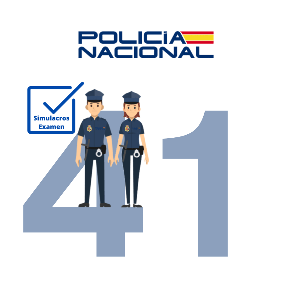 Simulacros Ex PN 41 policia nacional