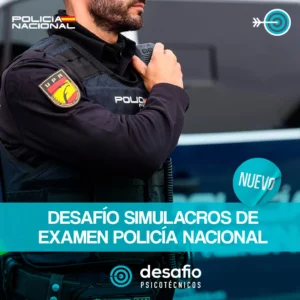 Simulacros de examen policía nacional