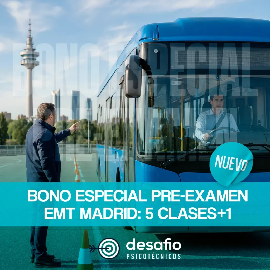 Bono Especial Pre Examen EMT Madrid