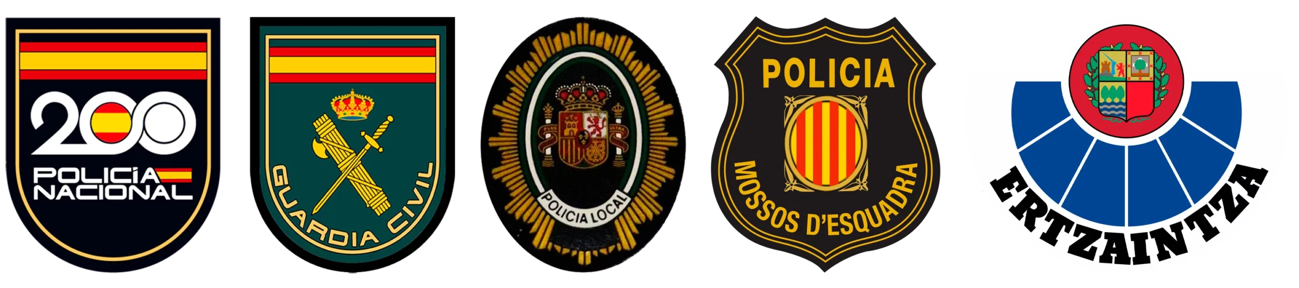 logotipos fuerzas de seguridad del estado