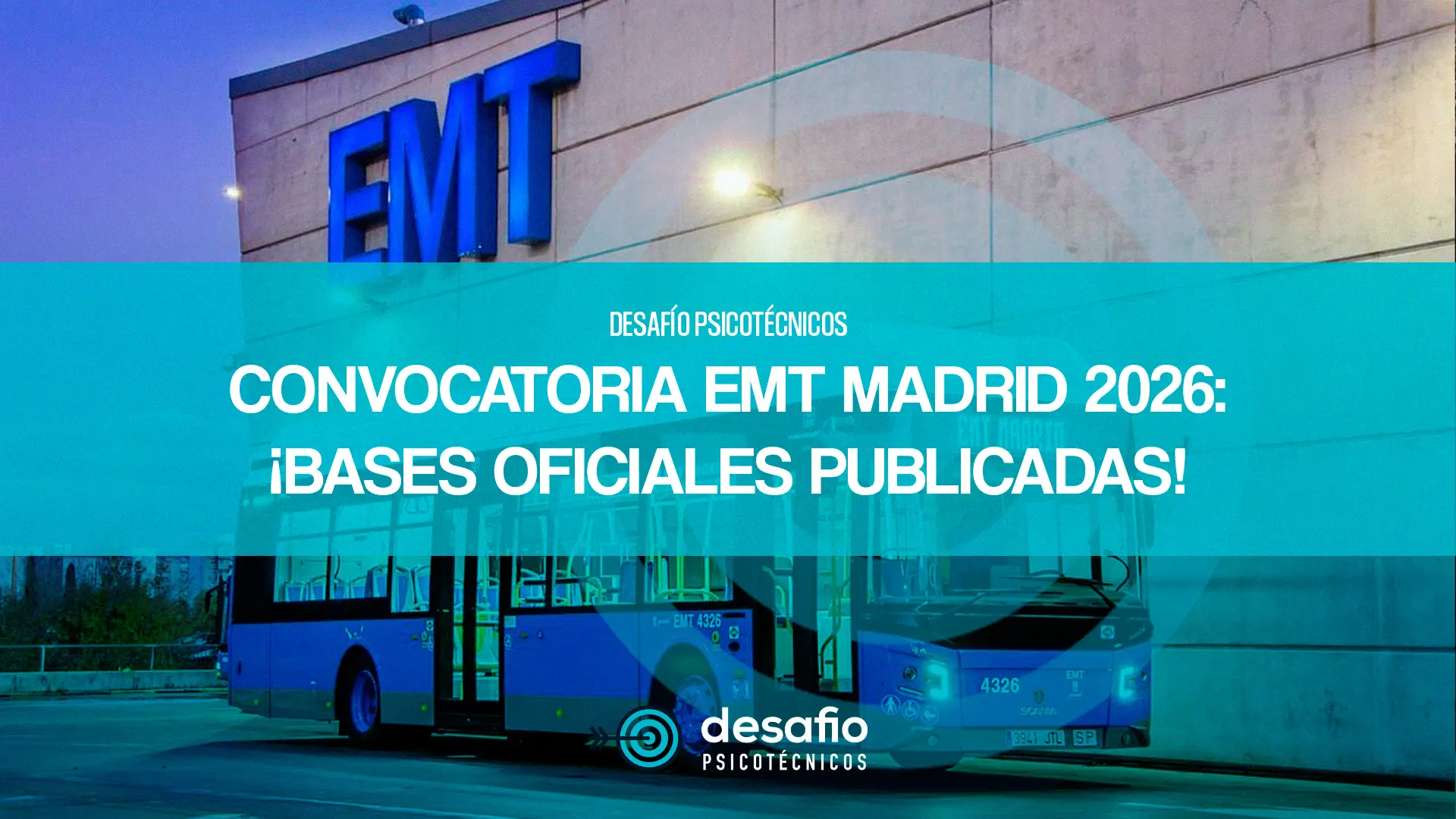 Oposiciones EMT Madrid 2026